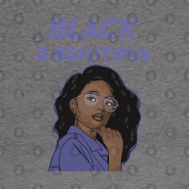 Black and Beautiful - Black Queen by Just Kidding Co.